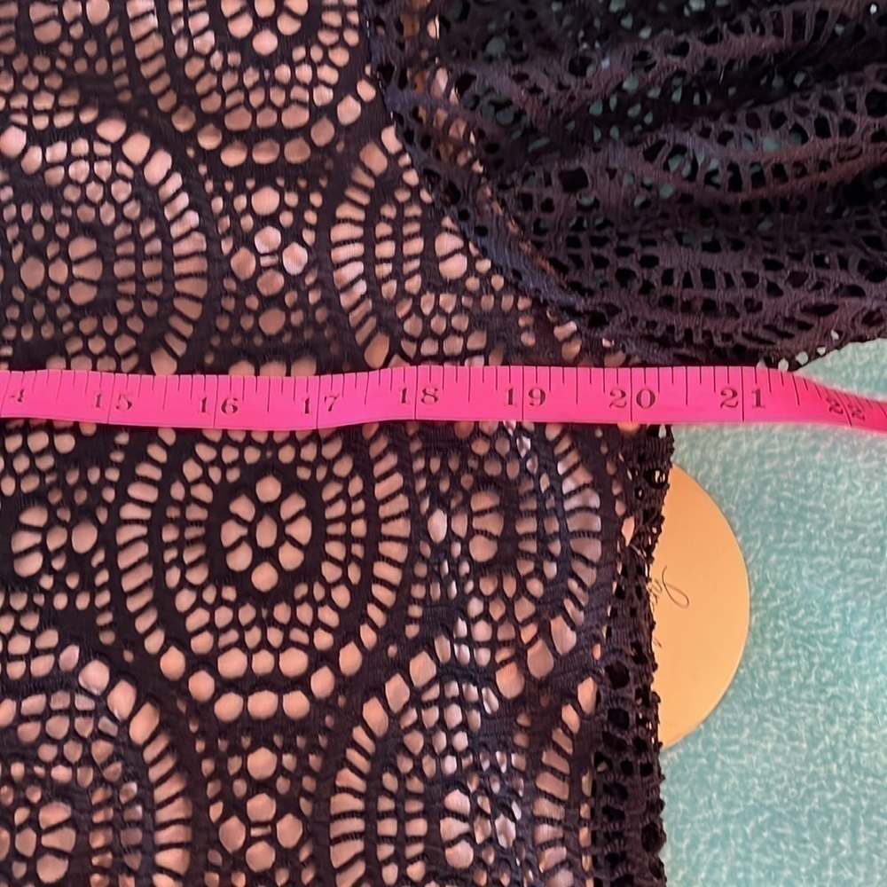 Emma & Michele Black Lace Dress Size Large NWT - Picture 4 of 8